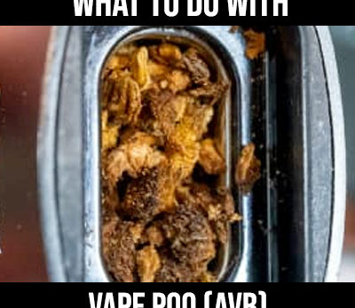 what to do with vape poo