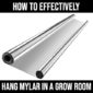 how to hang mylar
